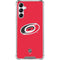 NHL Carolina Hurricanes Solid Background Galaxy A15 5G Clear Case